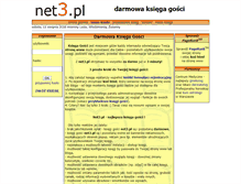 Tablet Screenshot of net3.pl