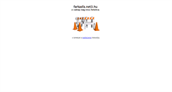 Desktop Screenshot of farkasfa.net3.hu